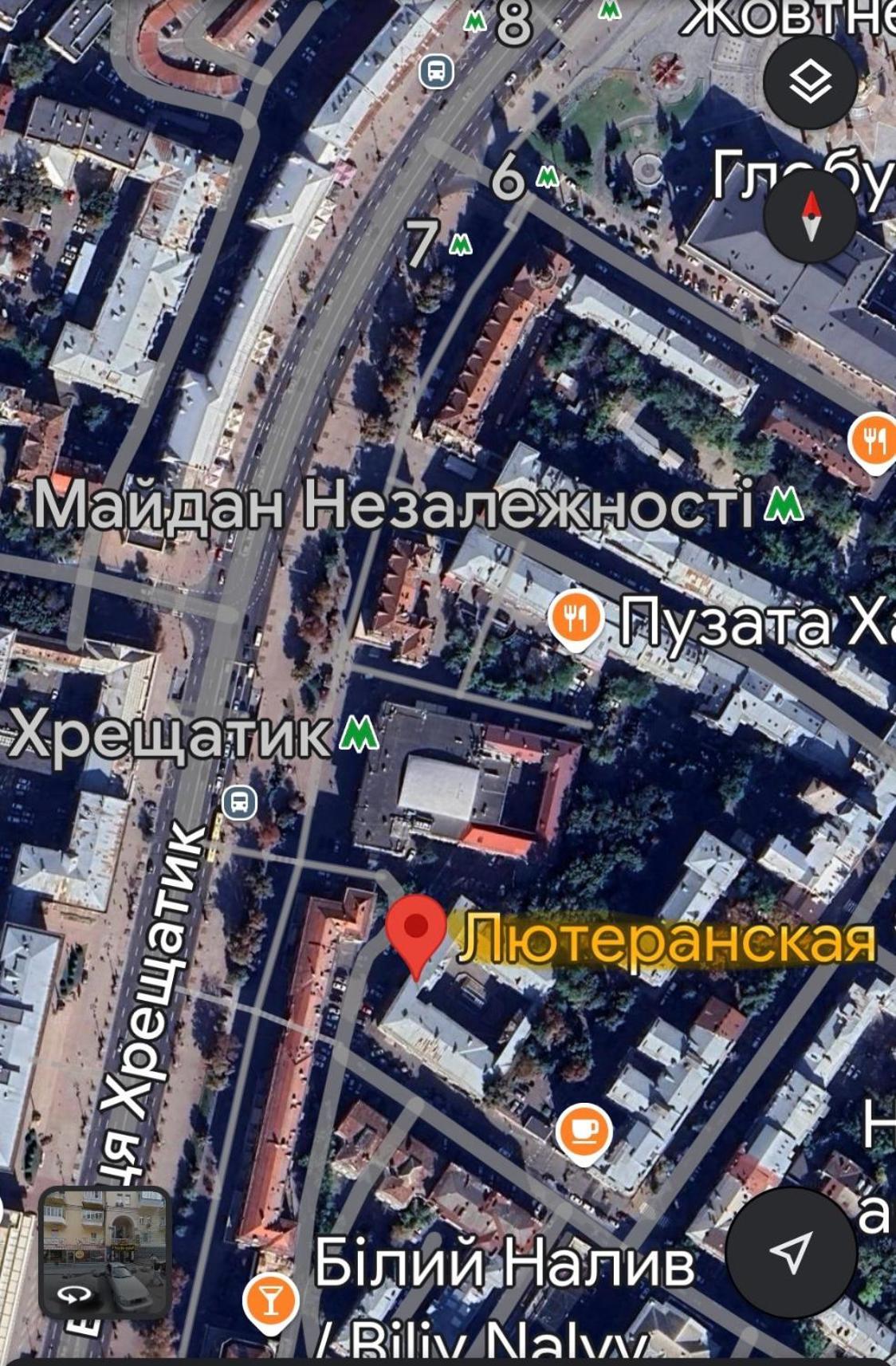 Vip - Дві Спальні Метро Хрещатик Лютеранська 3 키예프 외부 사진
